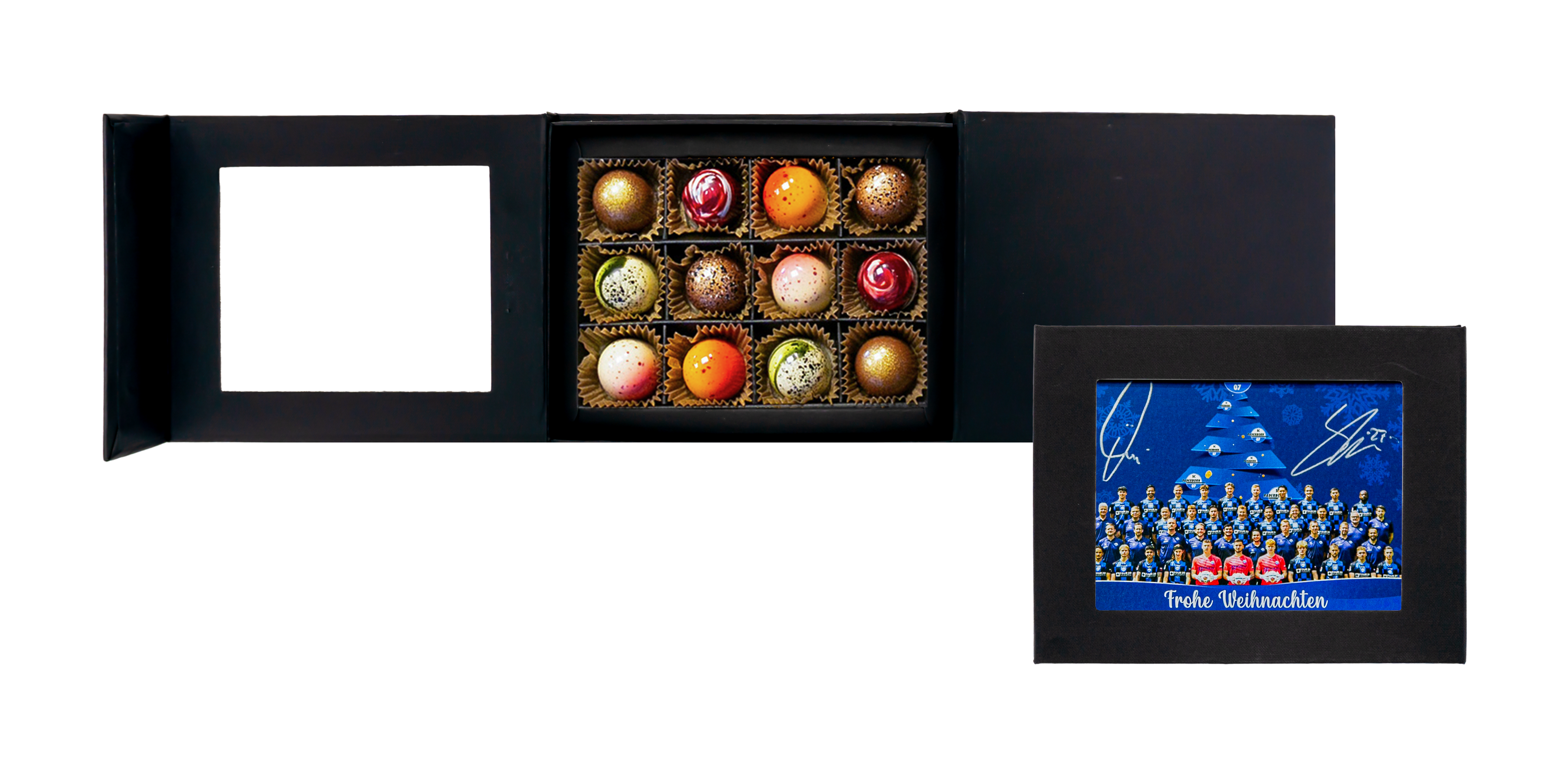 Limitiert | "SC Paderborn" Glanzpralinen mit Autogramm