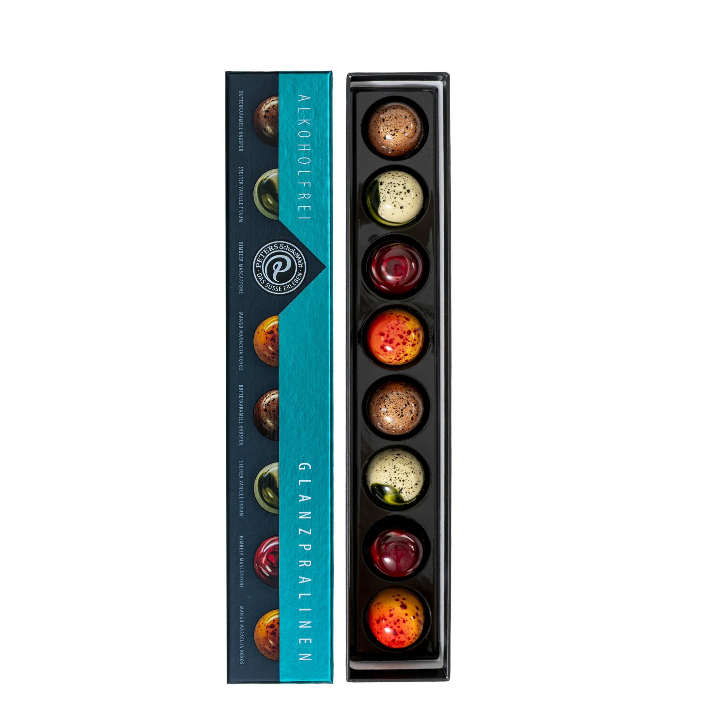 Glanzpralinen-Mischung ohne Alkohol - Peters PralinenPeters Pralinen