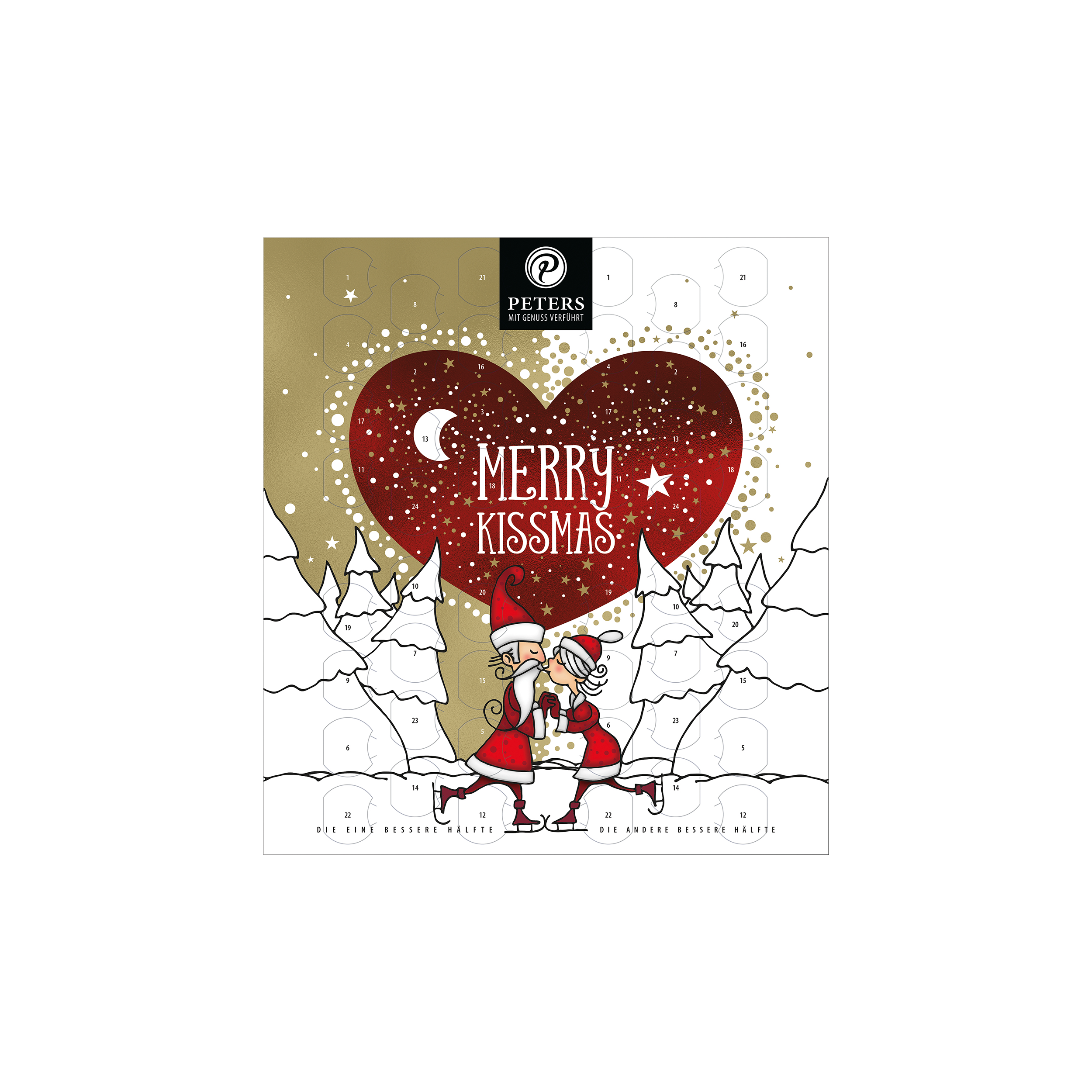 "Merry Kissmas" Adventskalender
