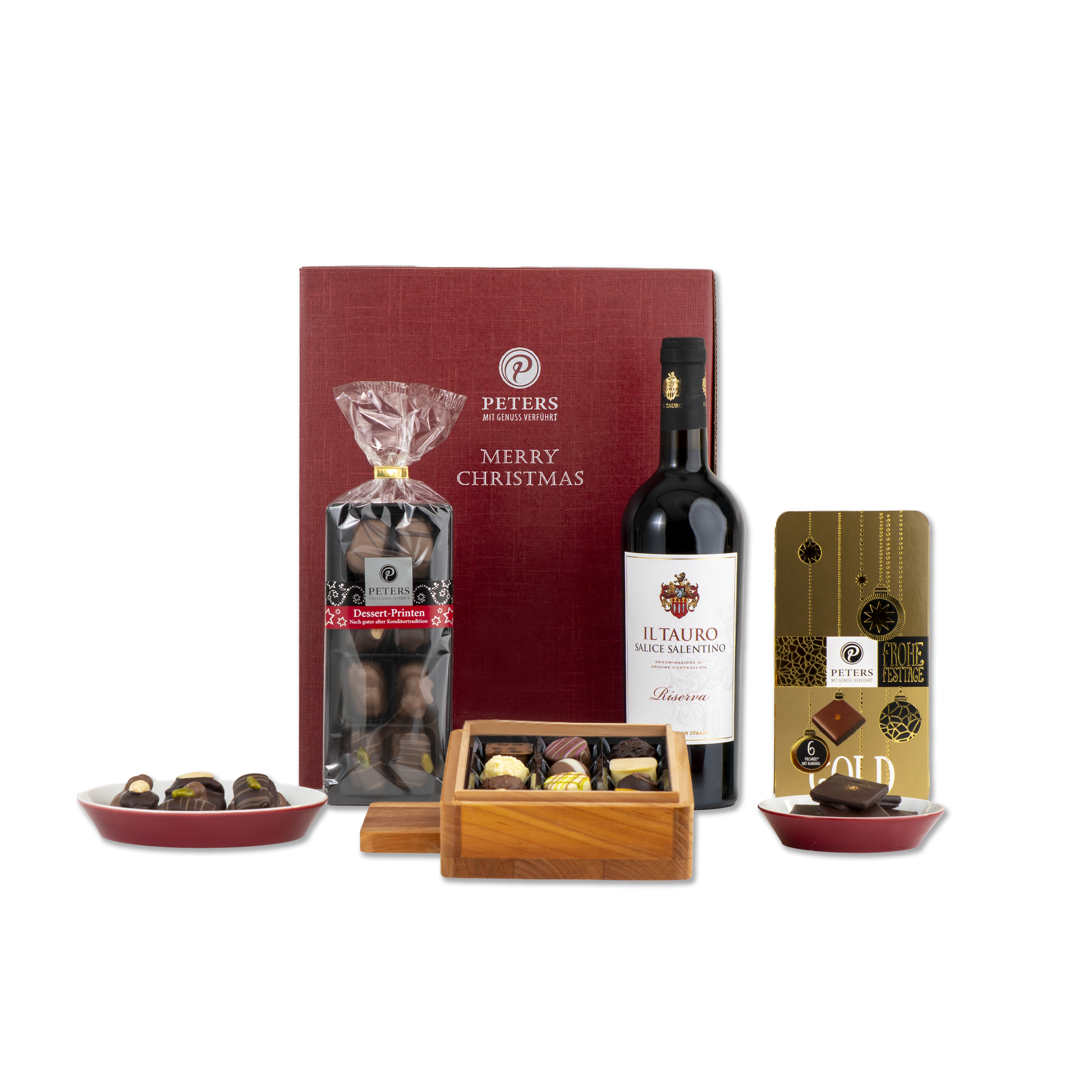 Großes Weihnachtspräsent – mit Alkohol