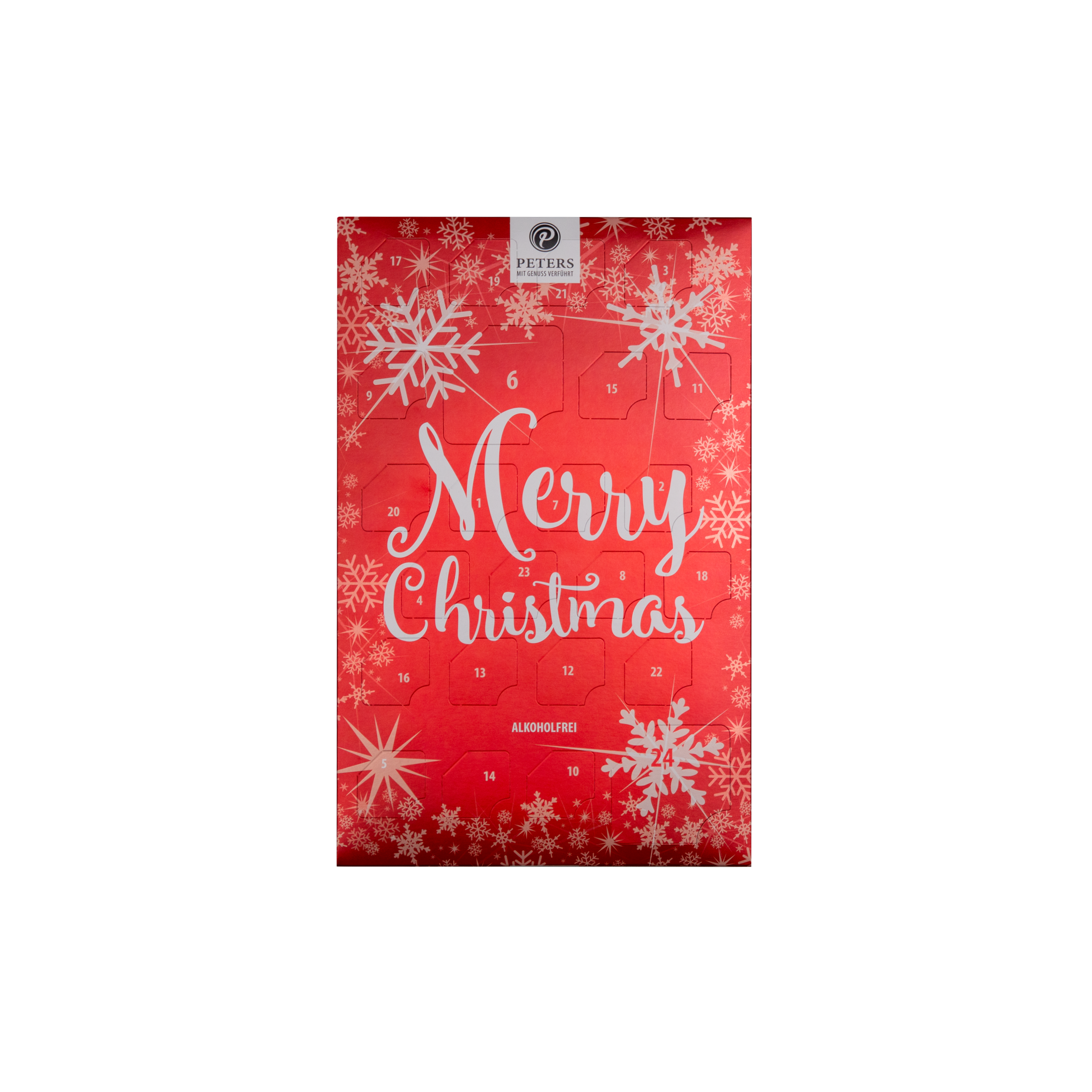 Merry Christmas Adventskalender ohne Alkohol
