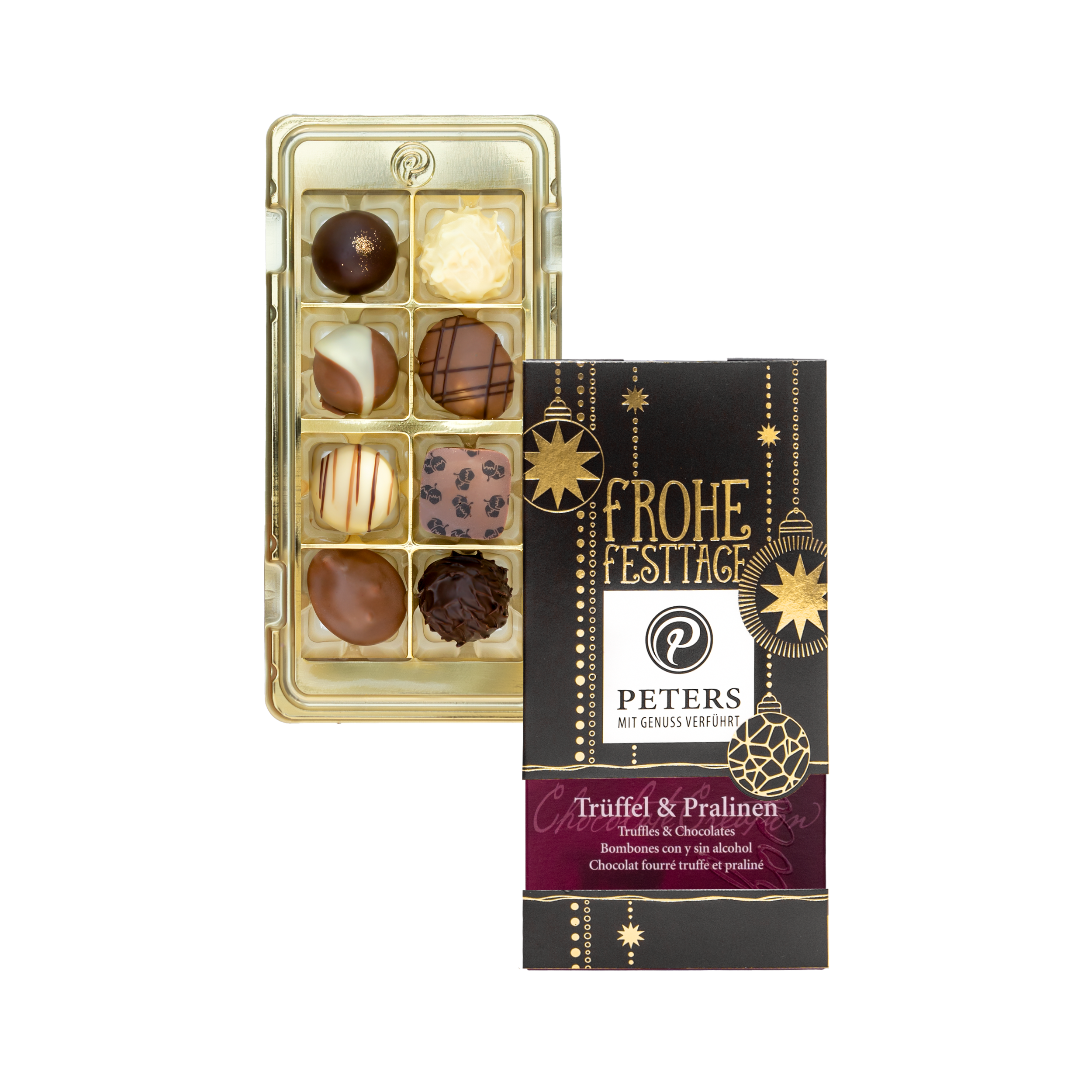 Frohe Festtage | Trüffel und Pralinen 100 g
