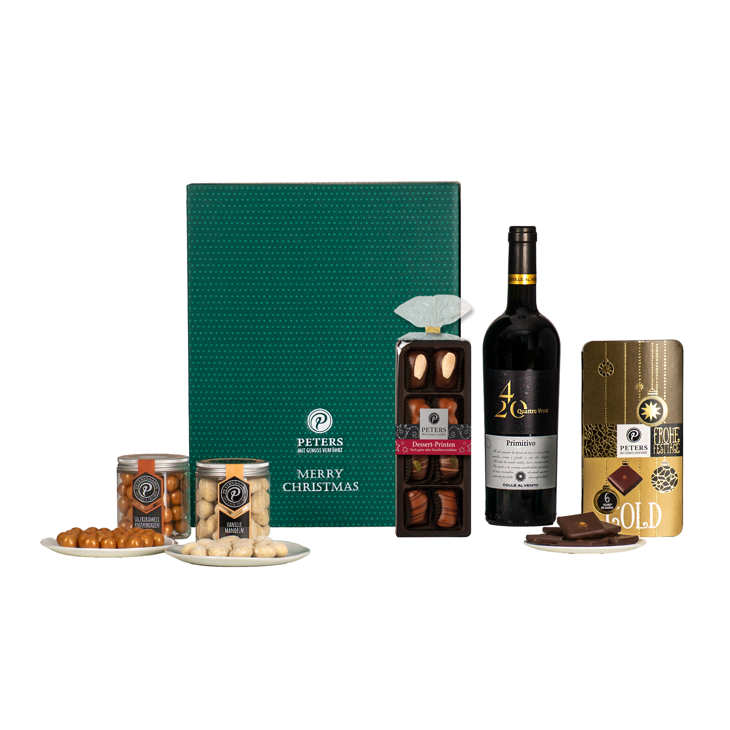 Großes Weihnachtspräsent – mit Alkohol