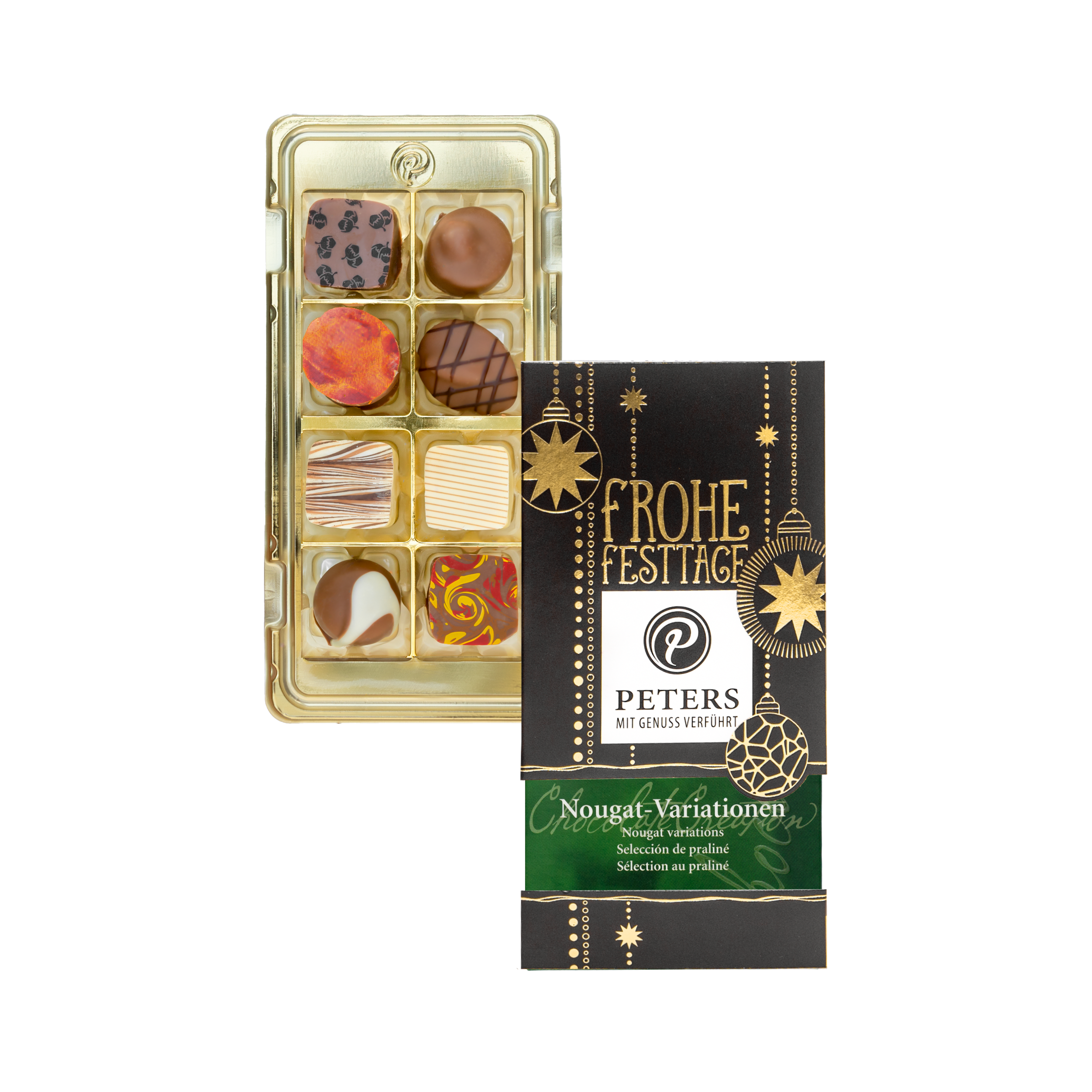 Frohe Festtage | Nougat-Variationen 100 g